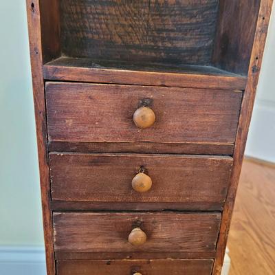 Narrow Eight Drawer Apothecary Cabinet (SR-CE)