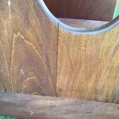 185 Vintage Wooden Children's Potty Rocking Chair