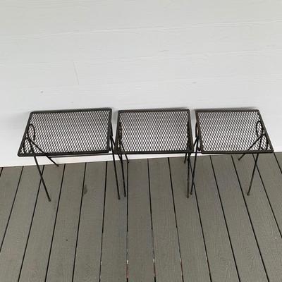Small Wrought Iron Patio Tables (OP-HS)
