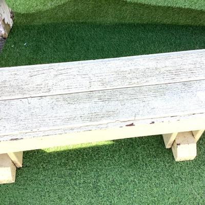 194 Long Wooden Outdoor Bench