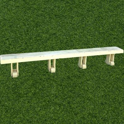 194 Long Wooden Outdoor Bench