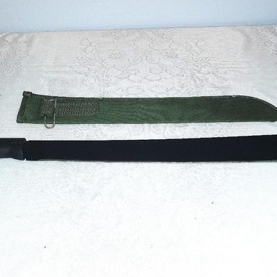 MACHETE WITH CANVAS SLEEVE COVER