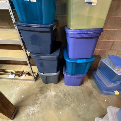 Sterilite & More Storage Tubs With Lids (BS-RG)