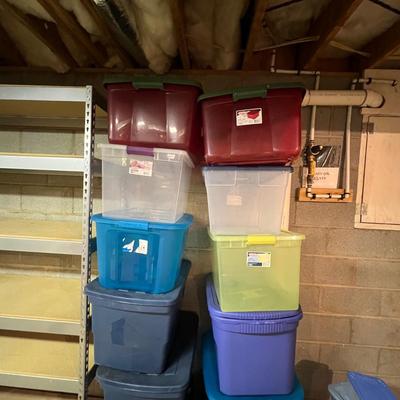 Sterilite & More Storage Tubs With Lids (BS-RG)