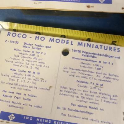 LOT 93 HO MINIATURE MILITARY