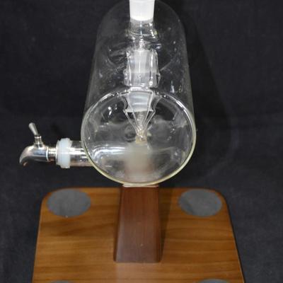 ‘The Wine Savant’ Ship in a Bottle Decanter 13”x8”x8”