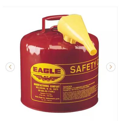 EAGLE Safety 5 gallon Gas Can with Funnel (1 of 2)