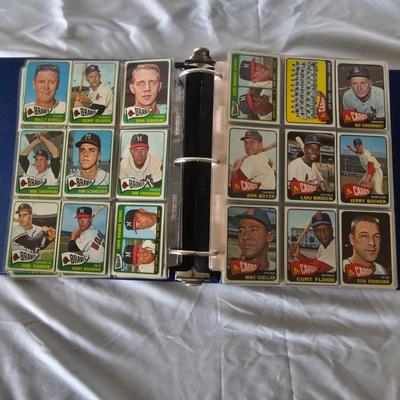1965 Topps Baseball Cards in Binder (BO-JS)