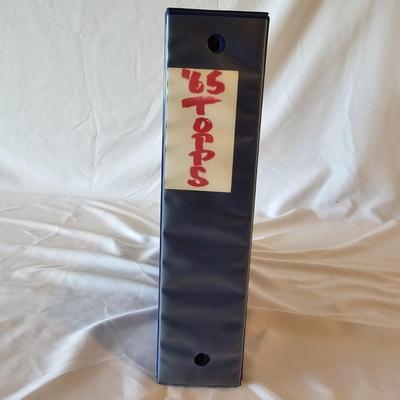 1965 Topps Baseball Cards in Binder (BO-JS)