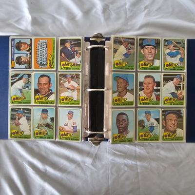 1965 Topps Baseball Cards in Binder (BO-JS)