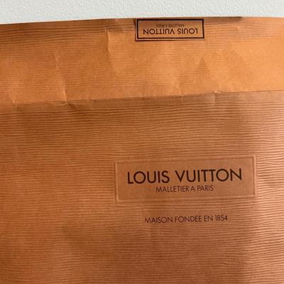 Louis Vuitton Clutch, Dust Bag, Paper Bag