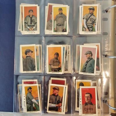 1909-1911 T206 Reprint Baseball Cards in Binder (BO-JS)