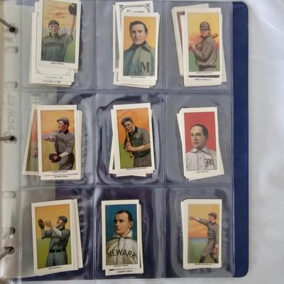 1909-1911 T206 Reprint Baseball Cards in Binder (BO-JS)