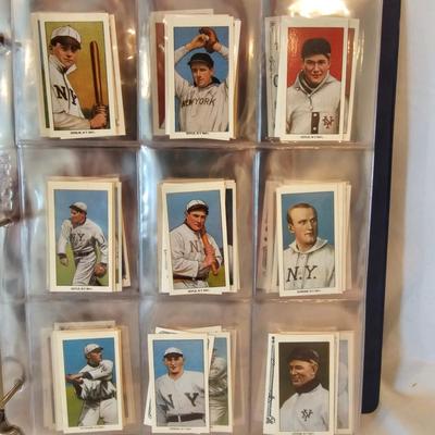 1909-1911 T206 Reprint Baseball Cards in Binder (BO-JS)