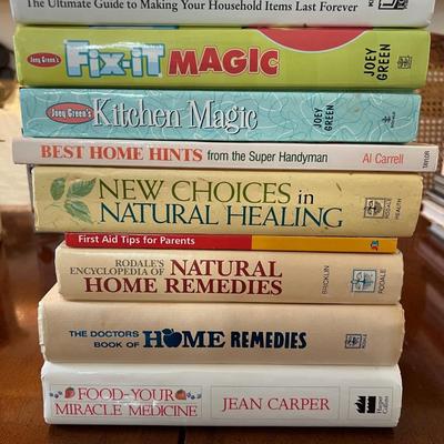 Home Remedies Book Lot
