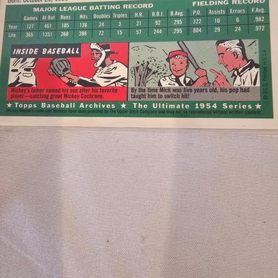Two Binders Topps Baseball Cards - 1953 &'54 Reprints Negro Leagues & More (BO-JS)
