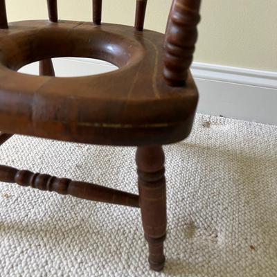 Vintage Child’s Hoop Back Potty Chair and More (UB1- MK)