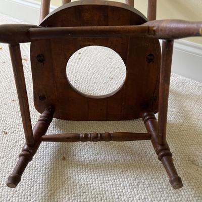 Vintage Child’s Hoop Back Potty Chair and More (UB1- MK)