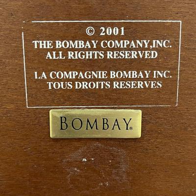 BOMBAY ~ Decorative Mahogany Side Table