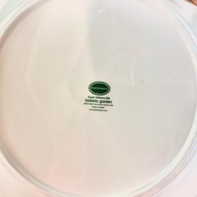 226 Set of Nine Portmeirion "Botanic Garden" 10.5"Dia Dinner Plates