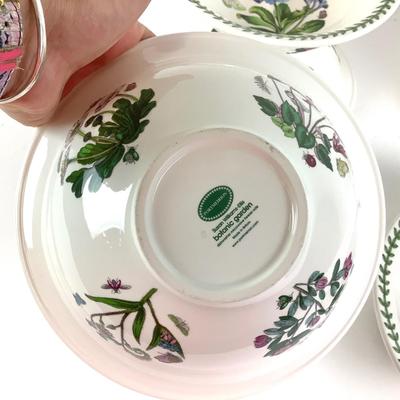 230 Six Portmeirion "Botanic Garden" 8" Salad Bowls