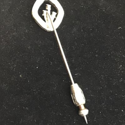 Vintage silver pin