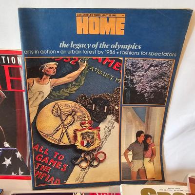 Assortment of Sports Illustrated Olympic Coverage Issues & More (BO-JS))