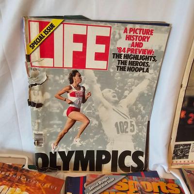Assortment of Sports Illustrated Olympic Coverage Issues & More (BO-JS))