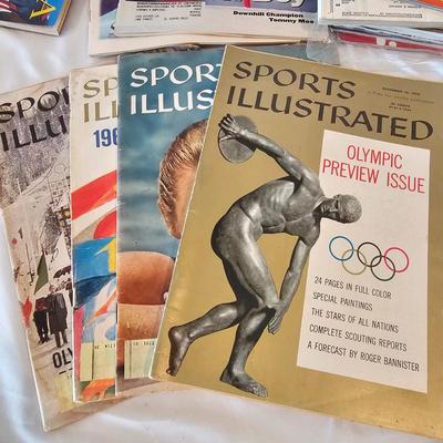 Assortment of Sports Illustrated Olympic Coverage Issues & More (BO-JS))