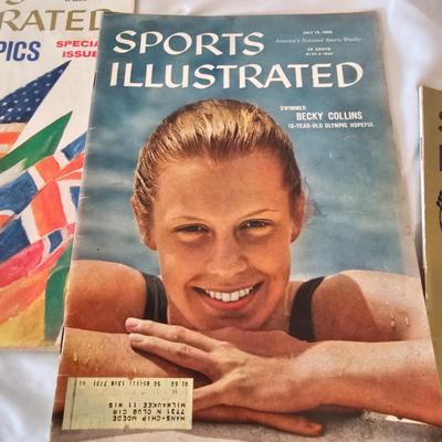 Assortment of Sports Illustrated Olympic Coverage Issues & More (BO-JS))