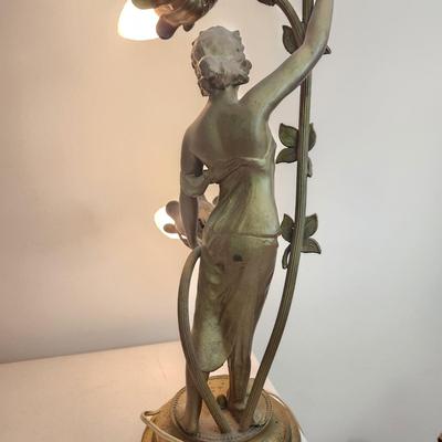 Antique Art Nouveau Table lamp