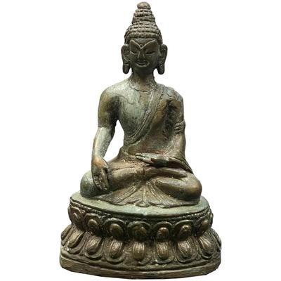 Antique Tibetan Buddhism Temple Statue