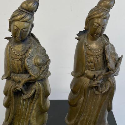 Japanese/Chinese Lady Geisha Figurines