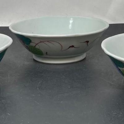 Two Early 20th Century Chinese Dish Plates