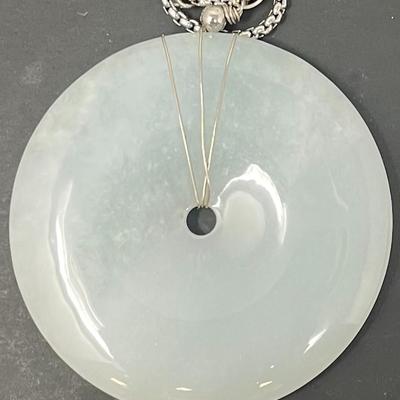 Circular Jade Pendant