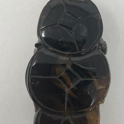 Antique Chinese Amber Pendant