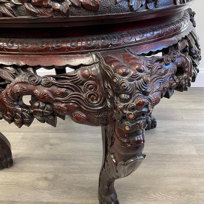 20th Century Chinese Ornate Table