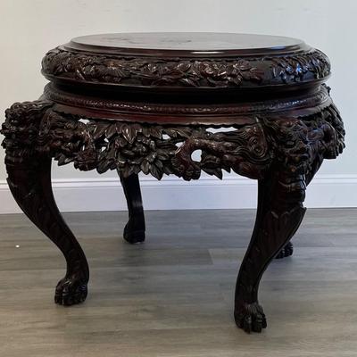 20th Century Chinese Ornate Table