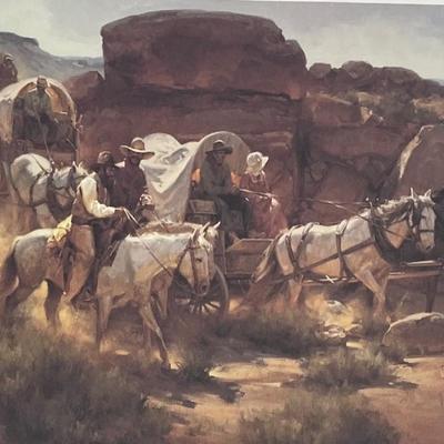 Wagon Train , by Gary Niblett 34 of 50