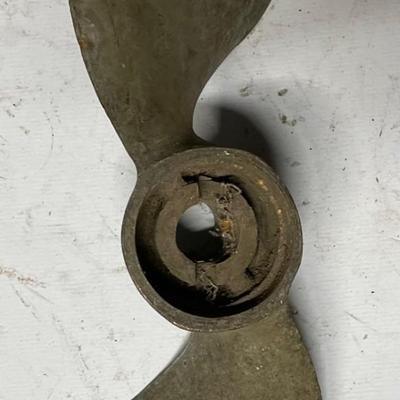 VINTAGE Maritime 2-Blade Boat Propeller #3