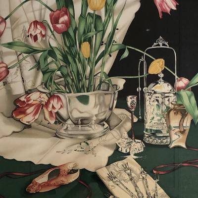 Signed Floral Lithograph print Limited Edition 190/200 (Print only)