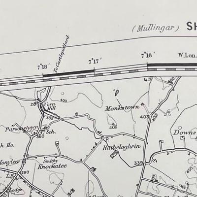 ORDNANCE SURVEY OF IRELAND/ Sheet No.99/ KILDARE, MEATH, KINGS & WESTMEATH/ Published in 1902