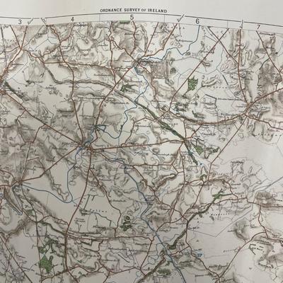 ORDNANCE SURVEY OF IRELAND/ SHEET NO.109/ KING CO. & CO. WESTMEATH. / PUBLISHED IN 1900