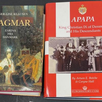 Collection 2 Books Danish Royal Family