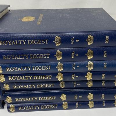 Collection 14 Volumes European Royalty Digest