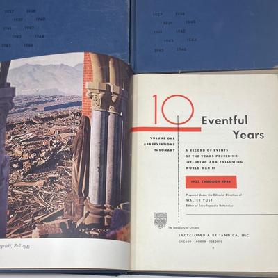 Four Volumes 10 Eventful Years, Encyclopedia Britannica