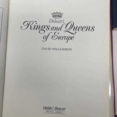 Two European Royalty Books