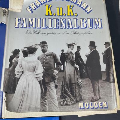 Royal Books Collection of 7 Books on European Royalty