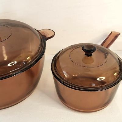 Lot #46 Set of Three VISIONS Pots - Cookware