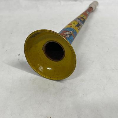 Vintage Metal Blow Horn